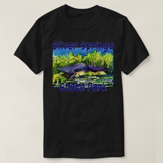 Silver Springs State Park, Florida T-shirt (Design voorkant)