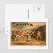 Silver SpurPirates Theatrisch Poster Briefkaart (Voorkant / Achterkant)