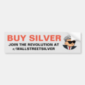 Silver Squeeze Bumpersticker (Voorkant)