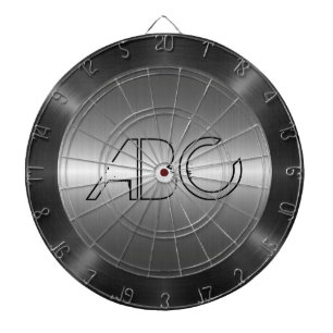 Silver Stainless Steel Metal 2 Dartbord