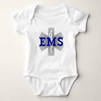 Silver Star met Blue EMS Romper