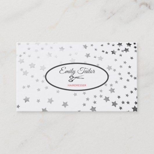 Silver Stars Visitekaartje (Voorkant)