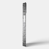 Silver Steel Metal Case-Mate iPhone Case (Achterkant / Rechts)
