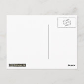 Silver Sticks Pentagram Briefkaart (Achterkant)