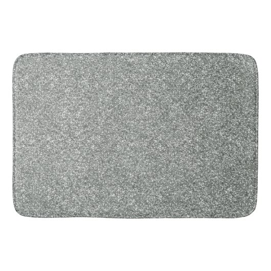 Silver Stone Gary Gold Marble Paarse Glitter Badmat (Voorkant)