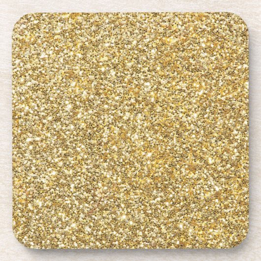 Silver Stone Gary Gold Marble Paarse Glitter Bier Onderzetter (Voorkant)