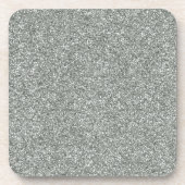 Silver Stone Gary Gold Marble Paarse Glitter Bier Onderzetter (Voorkant)