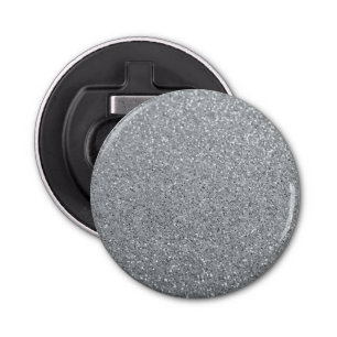 Silver Stone Gary Gold Marble Paarse Glitter Button Flesopener