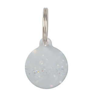 Silver Stone Gary Gold Marble Paarse Glitter Huisdierpenning
