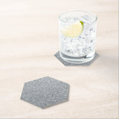 Silver Stone Gary Gold Marble Paarse Glitter Kartonnen Onderzetters (Insitu)