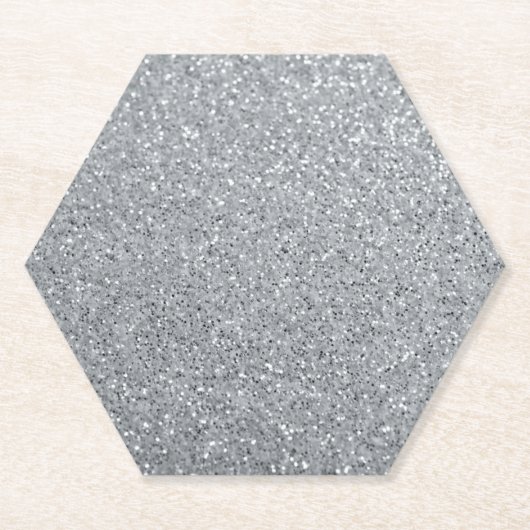 Silver Stone Gary Gold Marble Paarse Glitter Kartonnen Onderzetters (Voorkant)