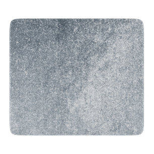 Silver Stone Gary Gold Marble Paarse Glitter Snijplank