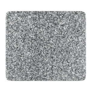 Silver Stone Gary Gold Marble Paarse Glitter Snijplank
