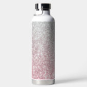 Silver Stone Gary Gold Marble Paarse Glitter Waterfles (Rechts)