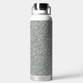 Silver Stone Gary Gold Marble Paarse Glitter Waterfles (Achterkant)