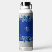 Silver Stream : Bouteille d'eau thermique bleue co (Plage)