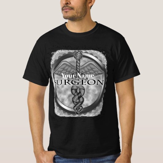 Silver surgeon t-shirt (Voorkant)