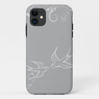 Silver Swallow iPhone Hoesje