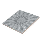 Silver Swirl Tegeltje (Zijkant)