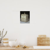 Silver tea canister van Paul de Lamerie Poster (Keuken)
