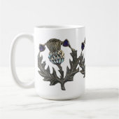 Silver Thistles Koffiemok (Links)