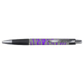 Silver Tiger Stripes Paars Pen (Achterkant)