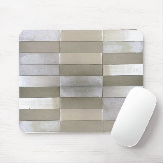 Silver Tiled Mousepad Muismat (Met muis)