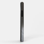 Silver Treble Clef iPhone 5 Coque pour mélomanes (Dos/Droite)