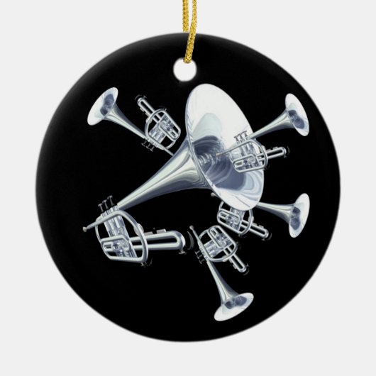 Silver Trumpets Ornament (Voorkant)