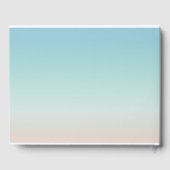 Silver Turtles Beachstyle Seaside Wedding Gastenboek (Achterkant)