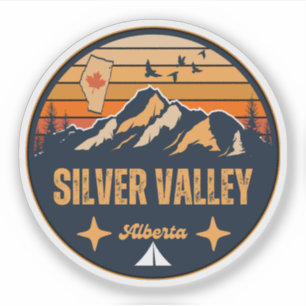 Silver Valley, Alberta Sticker
