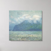 Silver Veil en Golden Gate van Childe Hassam Canvas Afdruk (Voorkant)