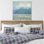 Silver Veil en Golden Gate van Childe Hassam Canvas Afdruk (Insitu (Slaapkamer))