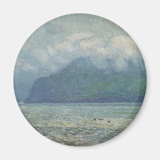 Silver Veil en Golden Gate van Childe Hassam Magneet (Voorkant)