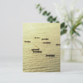 SILVER VICTORIA LAKE KENIA BRIEFKAART (Staand voorkant)