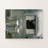 SILVER VINTAGE CAMPING TRAILER JIGSAW PUZZLE (Horizontal)