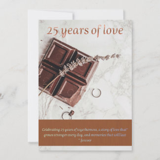 Silver Wedding Anniversary Greeting Card – Celebra Feestdagenkaart