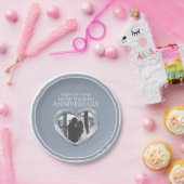 Silver Wedding Jubileum foto-bord Papieren Bordje (Feest)