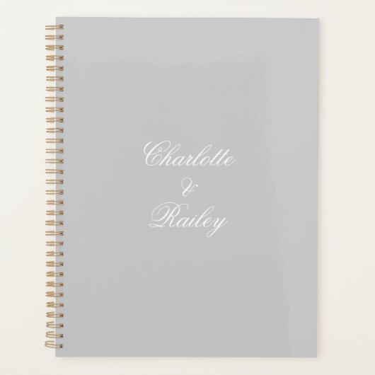 Silver Wedding Planner (Voorkant)
