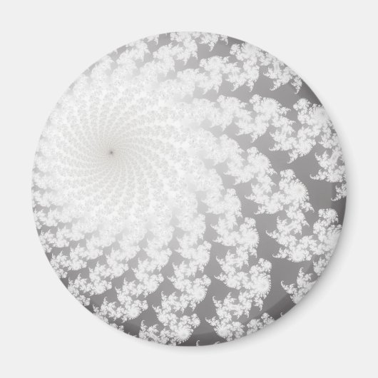 Silver Whirlpool Magnet Magneet (Voorkant)