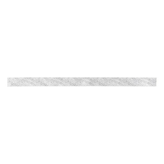 Silver White Leopard Print Lint (Voorkant)