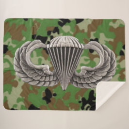 SILVER WINGS SHERPA DEKEN