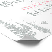 Silver Winter Girl 1er anniversaire Affiche de bie (Coin)