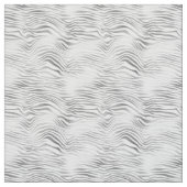 Silver Zebra Print Stof (Swatch)
