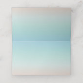 Silver Zee Turtles Beach Wedding (Binnenkant ongevouwen)