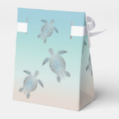 Silver Zee Turtles Mele Kalikimaka Bedankdoosjes (Achterkant)