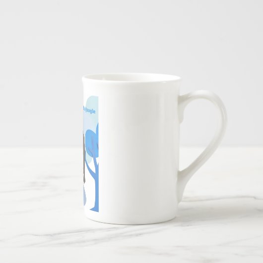 Silverback = CEO van dit oerwoud Porselein Kop (Rechts)