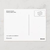 Silverback Gorilla Briefkaart (Achterkant)