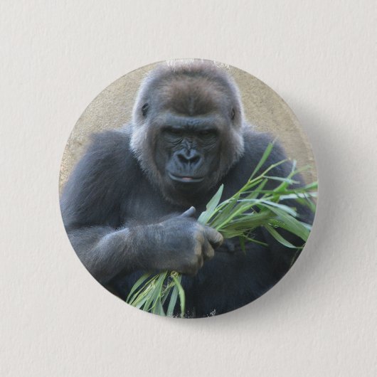 Silverback Gorilla Button (Voorkant)