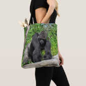 Silverback Gorilla Canvas tas (Dichtbij)